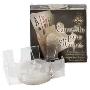 Canasta P/ Naipes Giratoria Bisonte