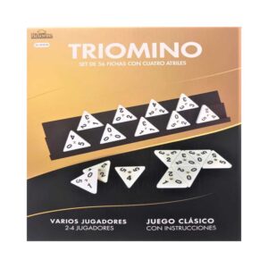 Juego Triominio Importado C/ Atriles Antideslizantes IM8540