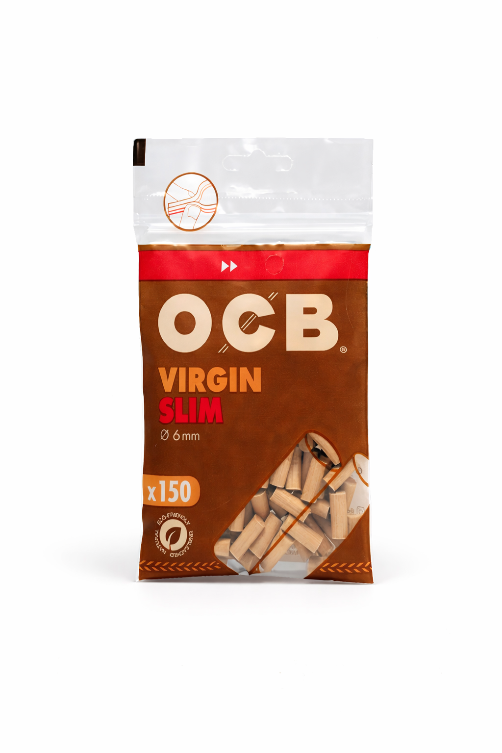 Filtro p/ Armar Ocb Virgin Slim x150